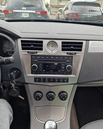 Chrysler Sebring cena 15490 przebieg: 143936, rok produkcji 2008 z Dąbrowa Górnicza małe 379